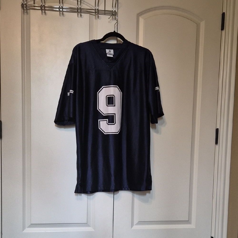 Men's Athletic Navy Blue Jersey with Number 9